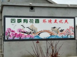 孝感墙绘的特点和形势