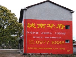 孝感百分之90的人都不了解的农村墙体广告