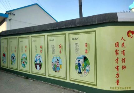 孝感文化墙施工攻略
