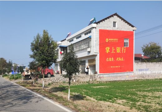 孝感墙体广告具有的独特优势